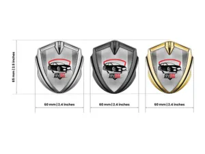 Fender Badge Tuning Inspired Shiny Emblem